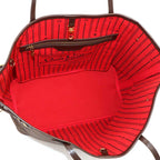 Louis Vuitton Damier Neverfull MM Tote Ebene Cerise Brown — view 7
