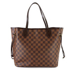 Louis Vuitton Damier Neverfull MM Tote Ebene Cerise Brown — view 2