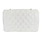 Chanel Shoulder Bag Diana 25 Chain Crossbody CC Logo White — view 2