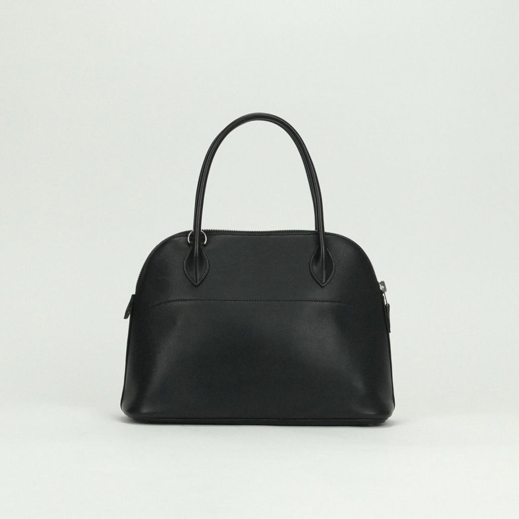 Hermes Bolide 27 Tote Gray Noir Black Silver — view 3