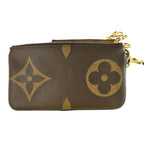 Louis Vuitton Monogram Reverse Pochette Trio Coin Purse Wallet Brown — view 5