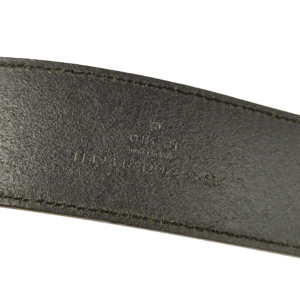 Gucci Interlocking Wide Belt Black — view 5