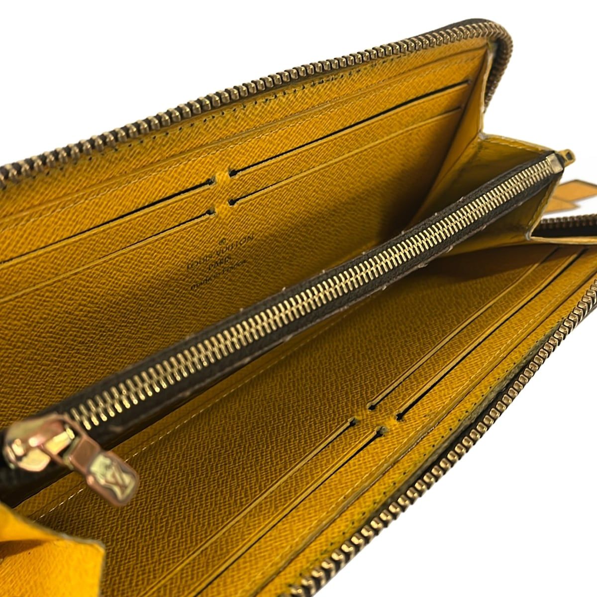 Louis Vuitton Wallet Monogram Portefeuille Clemence Jonquille — view 3