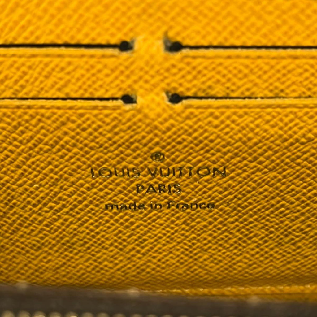 Louis Vuitton Wallet Monogram Portefeuille Clemence Jonquille — view 5