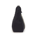 Prada Shoulder Bag Re Edition Re-Nylon Black Red Recycled Polyamide Saffiano — view 3