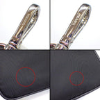Prada Shoulder Bag Re Edition Re-Nylon Black Red Recycled Polyamide Saffiano — view 7