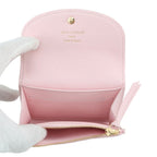 Louis Vuitton Coin Case Monogram Empreinte Porto Monet Rosalie — view 5