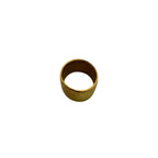 Chanel Rhinestone CC Logo Ring Gold — view 5