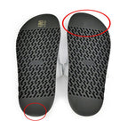 Hermes Sandals Chypre 37 Gray Argent Silver Black Shoes — view 8