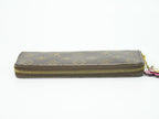 Louis Vuitton LV Portefeuille Clemence Flower Charm Monogram Wallet Brown — view 5