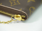 Louis Vuitton LV Portefeuille Clemence Flower Charm Monogram Wallet Brown — view 6