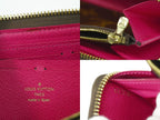 Louis Vuitton LV Portefeuille Clemence Flower Charm Monogram Wallet Brown — view 9