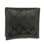 Gucci GG Supreme Wallet Bifold Leather All Over Pattern Black — view 2