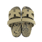 Hermes Sandals Chypre 37 Leopard Beige Argil Shoes — view 6