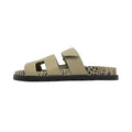 Hermes Sandals Chypre 37 Leopard Beige Argil Shoes