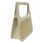 Loewe Bag Handbag Suede Leather Beige — view 4