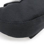Fendi Mini Croissant Minimamma Pouch Multi Case Cotton Jersey Leather Black — view 3