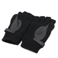 Hermes Lionel Clou de Selle Series Gloves Cashmere Deerskin Leather Black Silver
