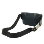 Gucci GG Canvas Belt Bag Waist Pouch Leather Black Silver — view 2