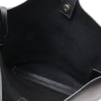 Saint Laurent Paris YSL Shoulder Bag Crossbody Leather Black Silver — view 7