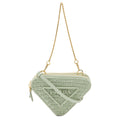 Prada Crochet Mini Contenitori Mini Pouch Clutch 3way Chain Shoulder Bag Raffia