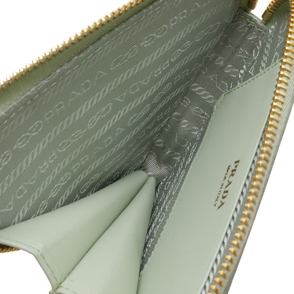 Prada Crochet Mini Contenitori Mini Pouch Clutch 3way Chain Shoulder Bag Raffia — view 6