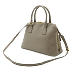 Prada Triangle Logo Dome Shoulder Bag — view 2