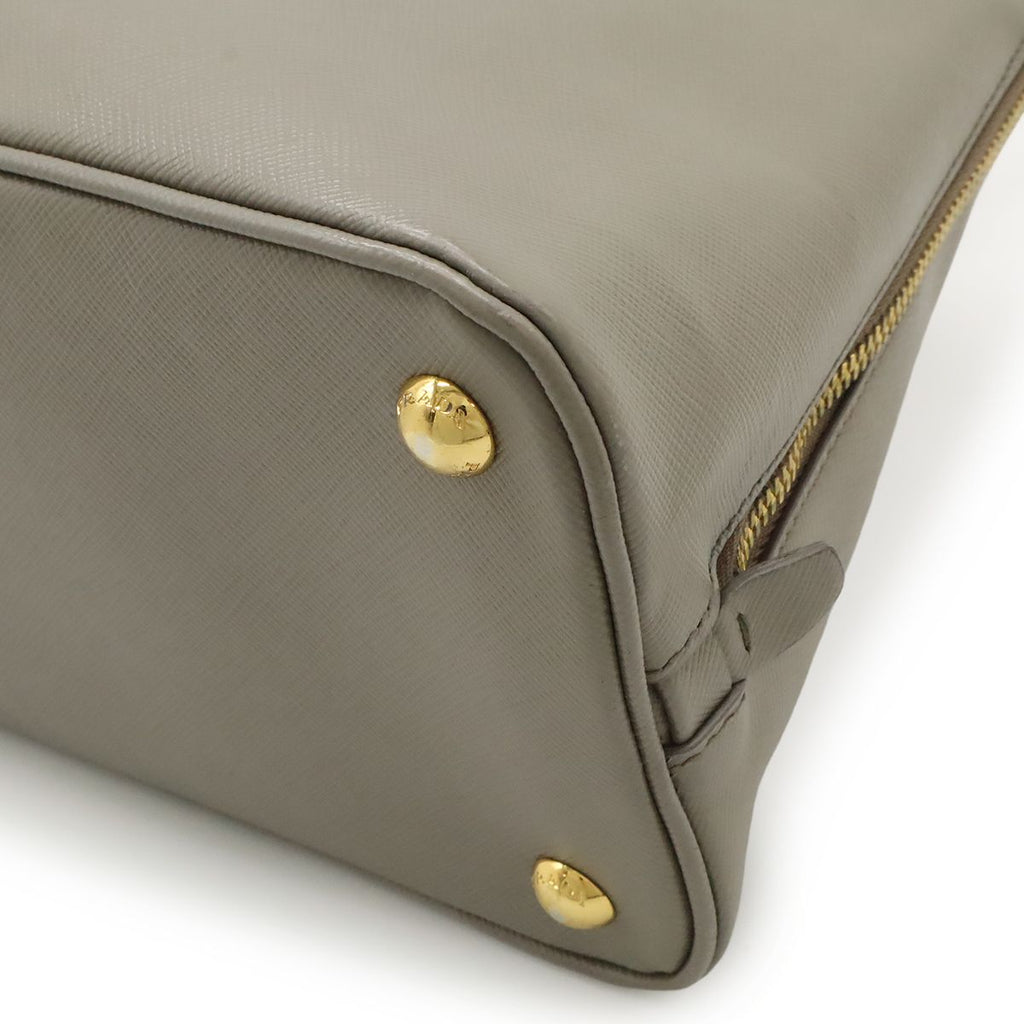 Prada Triangle Logo Dome Shoulder Bag — view 3