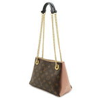 Louis Vuitton Monogram Calf BB Shoulder Bag Rose Valley Pink Zipper Slider — view 2