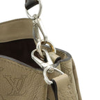 Louis Vuitton Mahina Babylon PM Shoulder Bag 2-Way Leather Gale Sand Beige — view 7
