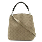 Louis Vuitton Mahina Babylon PM Shoulder Bag 2-Way Leather Gale Sand Beige