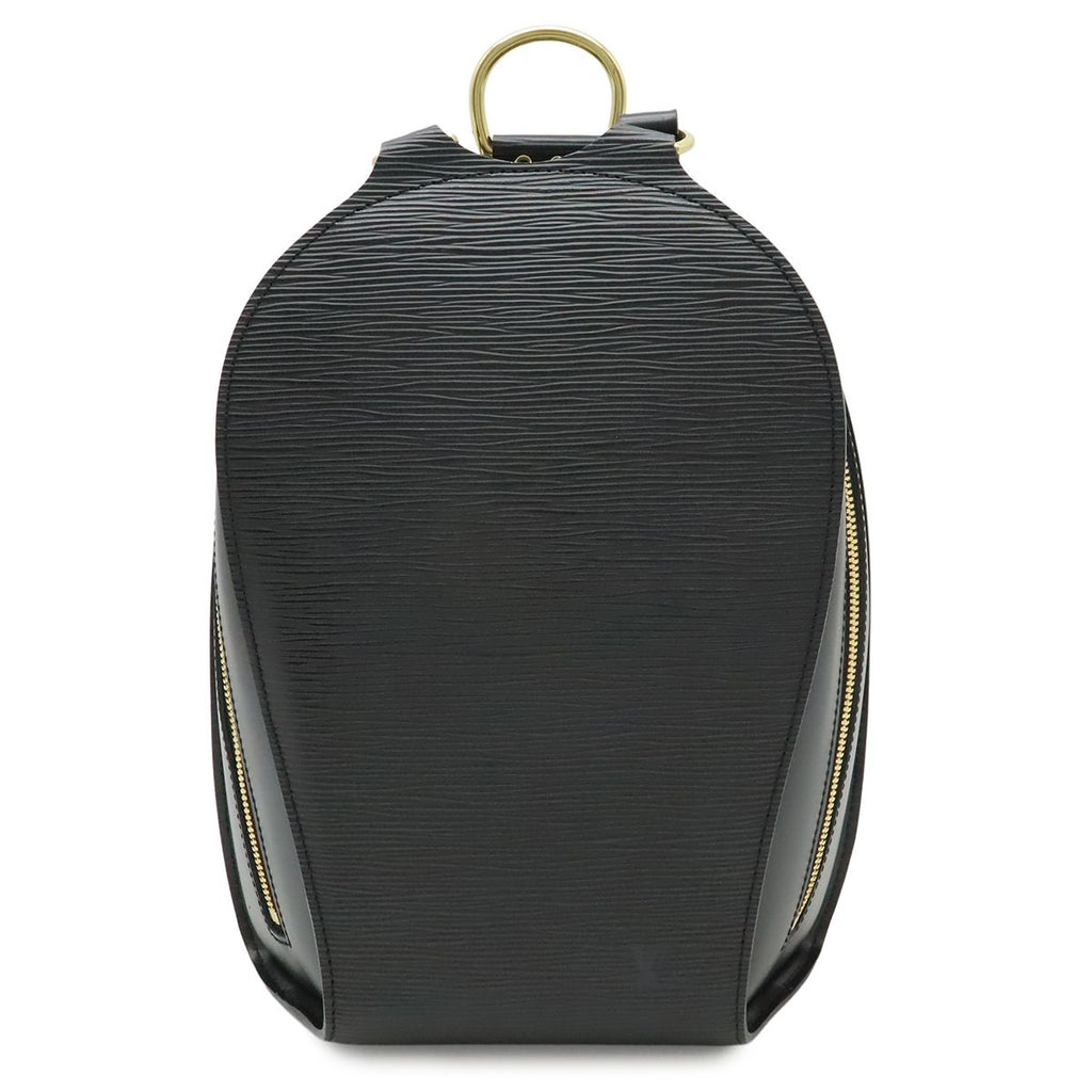 Louis Vuitton Epi Mabillon Backpack Shoulder Bag Leather Noir Black