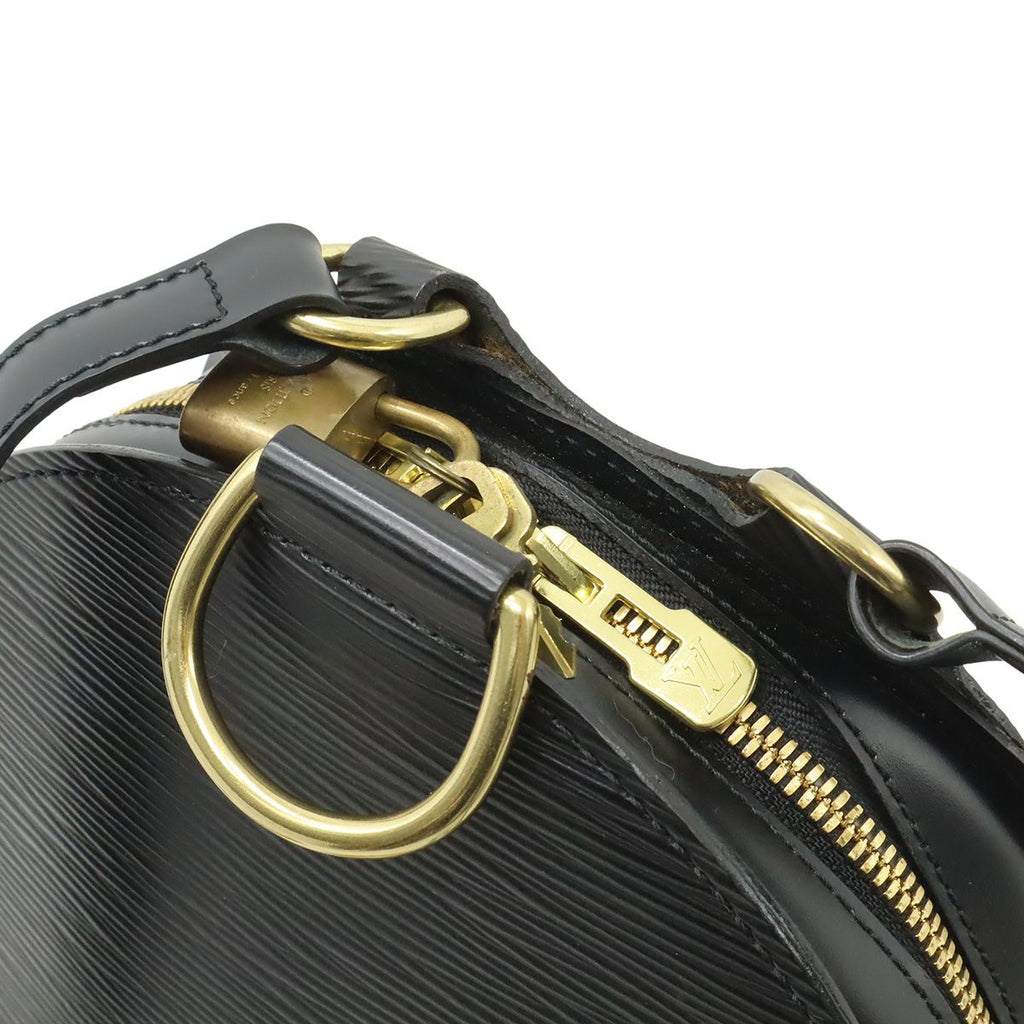 Louis Vuitton Epi Mabillon Backpack Shoulder Bag Leather Noir Black — view 4