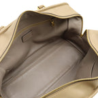 Loewe Amazona 36 Anagram Mini Boston Bag Leather Beige Gold — view 6