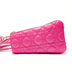Dior Shoulder Bag Lady Gold — view 3