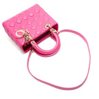 Dior Shoulder Bag Lady Gold — view 8