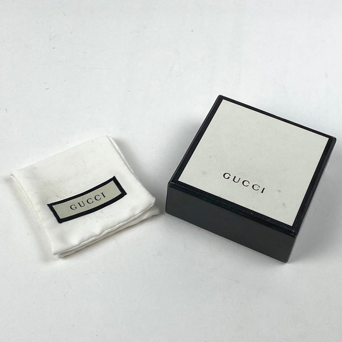Gucci Interlocking Ring 925 Sterling Silver