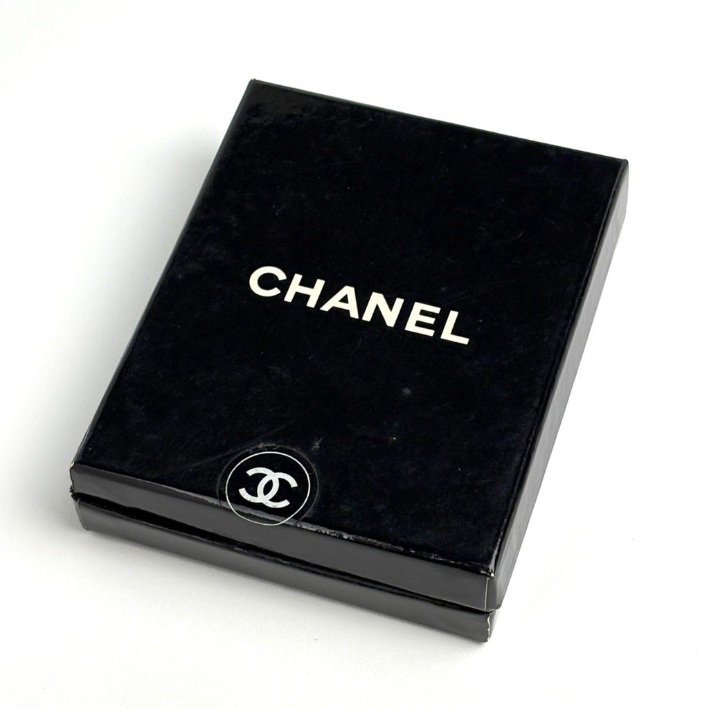 Chanel CC Logo Brooch Quilted Swing Gold Plated — view 6