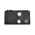 Louis Vuitton Fragment Case Monogram Eclipse LV Yk Yayoi Kusama Black Coin Card
