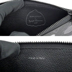 Louis Vuitton Fragment Case Monogram Eclipse LV Yk Yayoi Kusama Black Coin Card — view 7