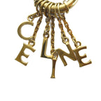 Celine Bag Charm Strap Logo Gold — view 3