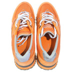 Louis Vuitton Run Away Pulse Line Monogram Sneakers White Orange — view 4
