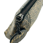 Bottega Veneta Case Intrecci Omirage Butterfly Leather Pouch Gold — view 6