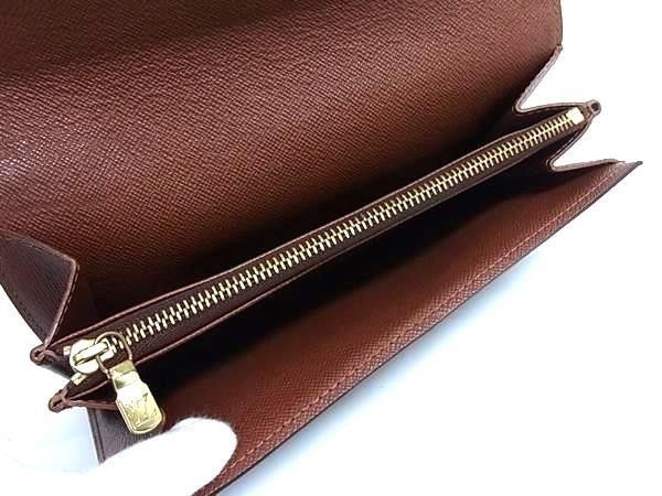 Louis Vuitton Wallet Pochette Porto Monet Cles Brown Monogram Bifold — view 4