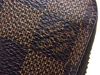 Louis Vuitton Wallet Zippy Brown Damier Zip Around Gold — view 5