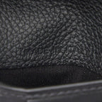 Dior Logo Bifold Wallet Black Leather — view 8