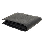 Dior Logo Bifold Wallet Black Leather — view 5