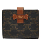 Celine Macadam Bifold Wallet Brown