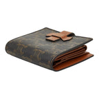 Celine Macadam Bifold Wallet Brown — view 4
