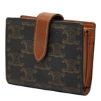 Celine Macadam Bifold Wallet Brown — view 2